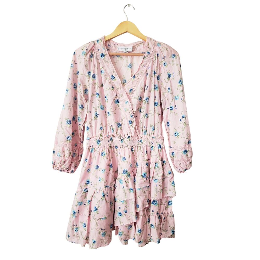 LoveShackFancy x Target Floral Cottagecore Esme Dress Pink Size Small